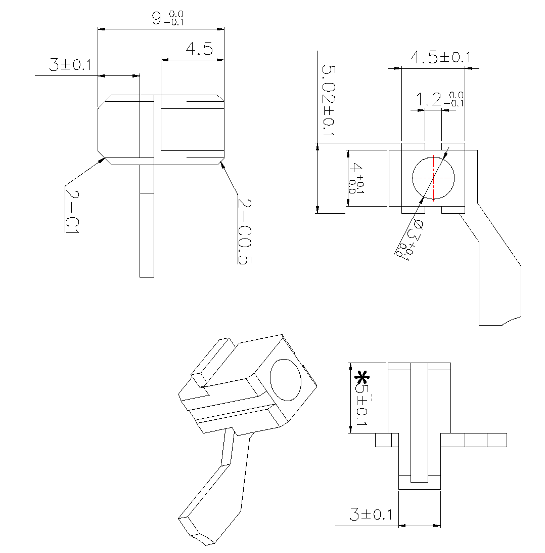 旋鈕|一體化卡塊|旋鈕鋁制|開(kāi)關(guān)|按鍵|PEEK螺絲|PEI螺絲